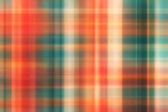 Abstract Blurred Plaid Pattern Background