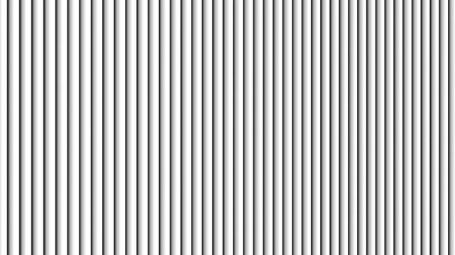 Abstract metallic ribs background with vertical lines and soft
