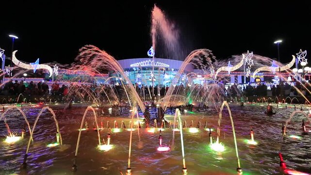 Singing fountain in Sharm El Sheikh