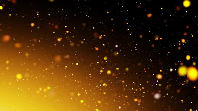 Golden Summer concept the motion of bokeh sunlight natural shadow overlay loop background, logo titles in award, music, wedding, anniversary, party and presentation backdrops, corporate.