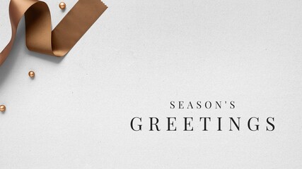 Season's greetings blog banner template © Rawpixel.com