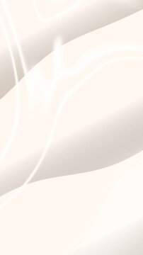 Motion velvet 4k Vertical Abstract Soft Creamy Waves Flowing Motion Background with Subtle Light Streaks Vertical Animation suitable for designs and c