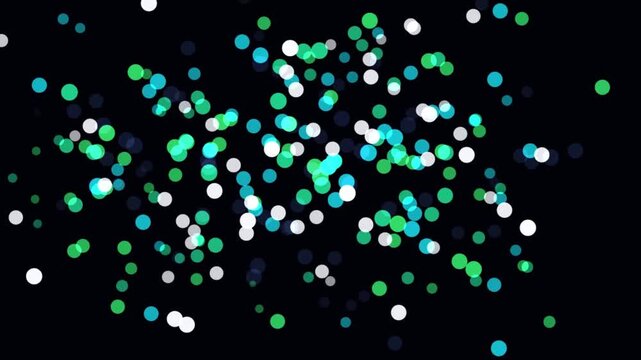 Chladni Plate Resonance magnetic sand chladni resonance kinetic dot sculpture stock motion video rendered with BIOLUMINESCENT GREEN electromagnetic particle graphics. 