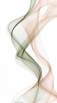 Abstract Flowing Wave Design Artistic Background
