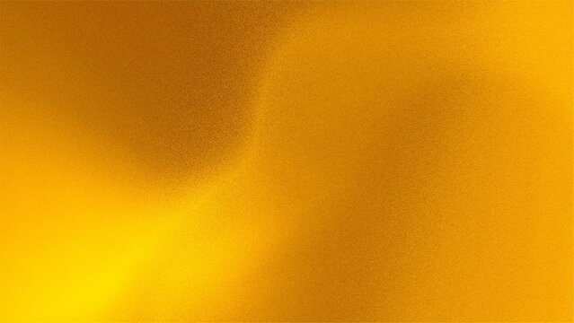 Abstract grainy gold background with blurred fluid aura particle texture and metallic gradient lights creating a premium luxury modern presentation backdrop.