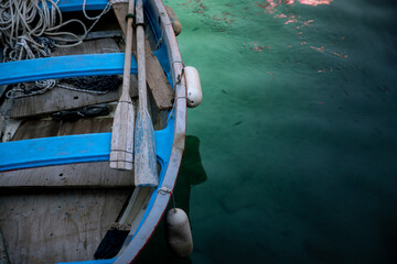 Wooden Rowing Boat  © Yanick