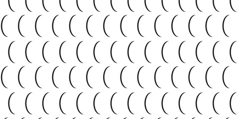 Seamless Minimalist Fish Scale Arc Pattern Background Vector © ribut