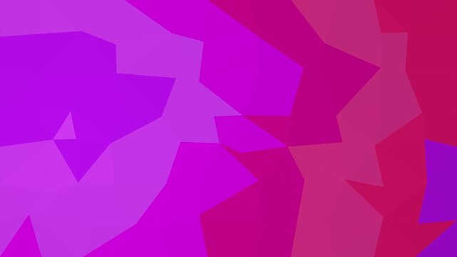 Abstract low poly background with pink and purple geometric shapes