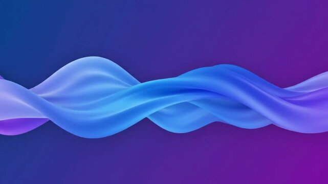 abstract blue wave smoke or liquid