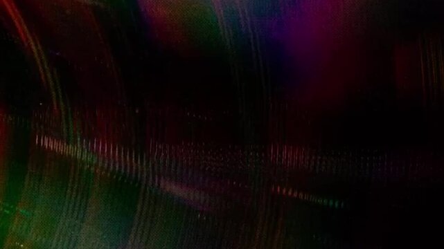 Light rays of colours in bended shape.