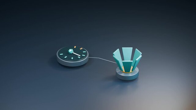 Data events reaching a threshold and triggering an actuator