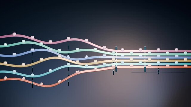 Data integration streams aligning into parallel lanes