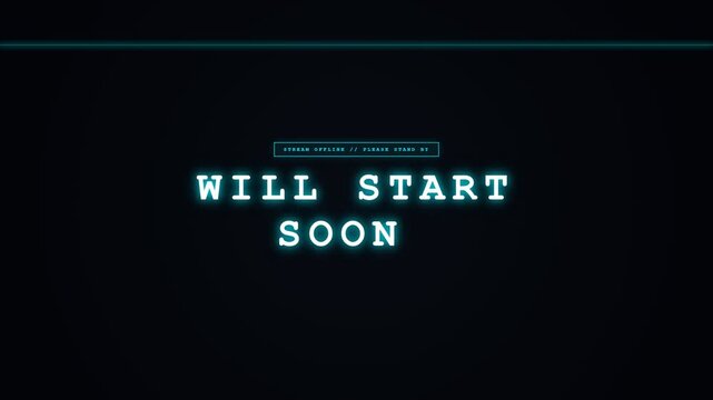 Digital terminal, cyber and glowing text for hacking, future technology and computer security. Blue, retro and hardware with software, coding and programming for data science and deep web system.
