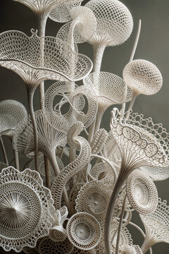 White alien plants