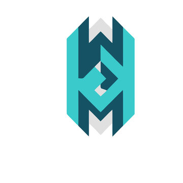 Abstract geometric logo design