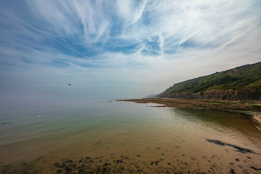 Port-en-Bessin-Huppain, Calvados, France: Coastal View