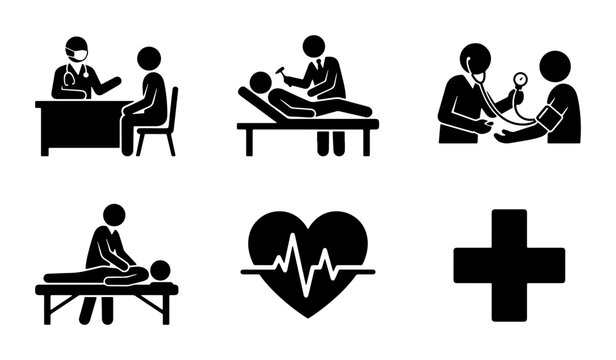 Medical examination, doctor consultation
