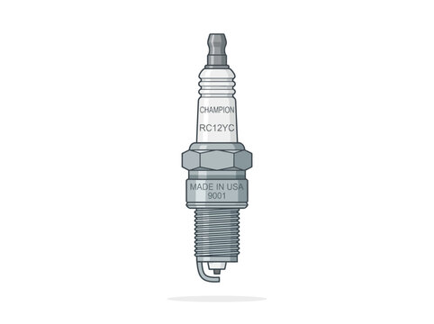 Spark Plug for Automotive Engine Maintenance
