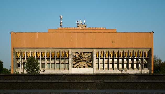 Palace of Culture for Aviation Workers ,1980s Soviet Modernist Architecture in Tashkent, Uzbekistan