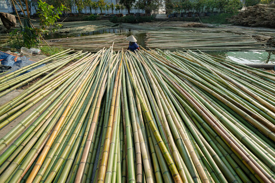 Bamboo Craft Village in Bac Ninh, Vietnam