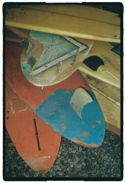 Worn Surfboards in Mexico