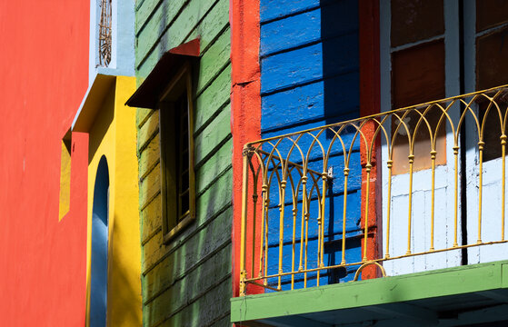 Colorful buildings in El Caminito, Buenos Aires, Argentina