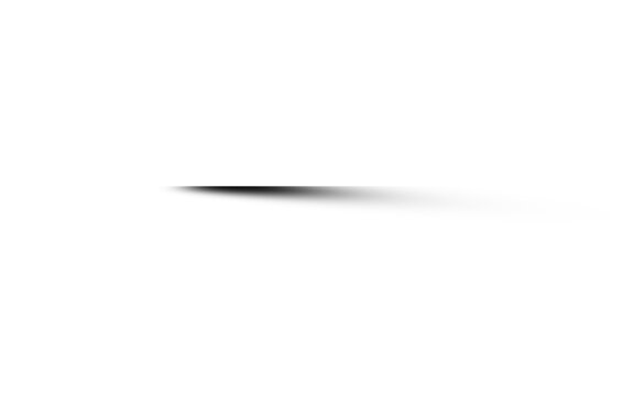 Realistic drop shadow png effect for design