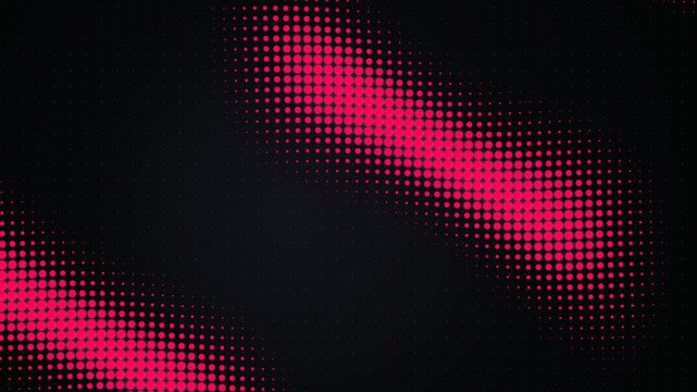 Abstract background with pink halftone dots pattern