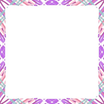 pink and white frame