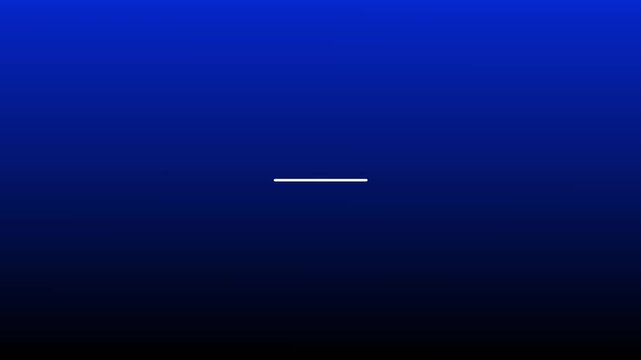 35m length clearance gauge white double arrow blue dark gradient 4k motion video 25fps