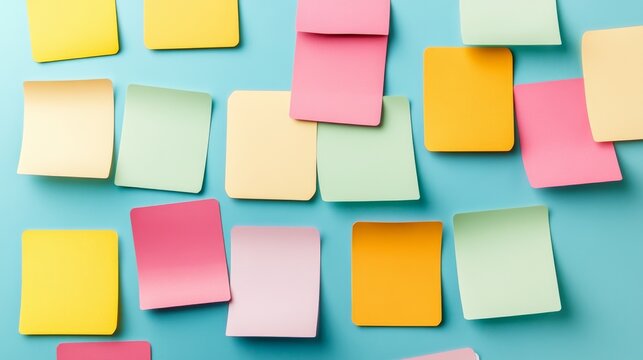 Growth Planning Concept with Startup companies analyze product backlog board blank cards s Variation 2