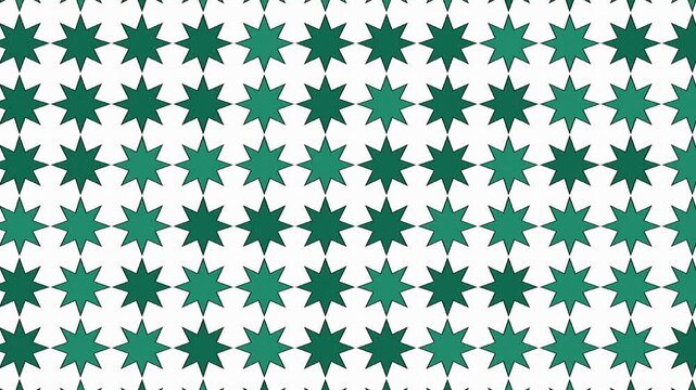Bucle sin costuras: fondo de patr&oacute;n zellige esmeralda