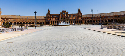 plaza de espana seville spain © Petro