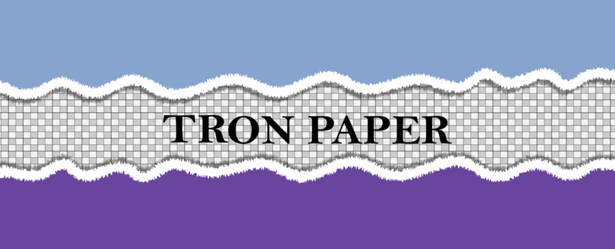 An analysis of the visual representation and aesthetic qualities of tron paper imagery