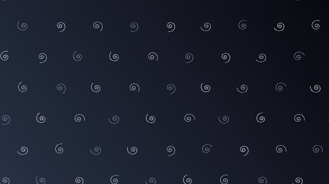 Fond de motif de coquille de nautile minuit en boucle sans couture