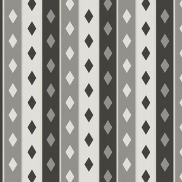 Bucle sin costuras: fondo de patr&oacute;n ikat monocromo