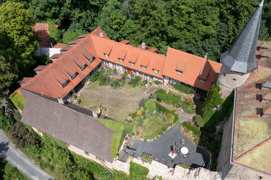 Brandenstein Castle, Main-Kinzig District, Hesse, Schluechtern, Germany,