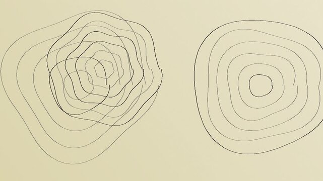 Suminagashi-muster-hintergrund in Sumi-tinte schwarz nahtlose Schleife