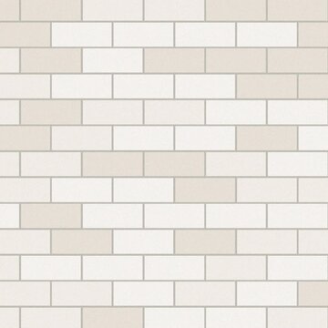 Ziegelwand-hintergrund in Wei&szlig; get&uuml;nchter ziegel nahtlose Schleife