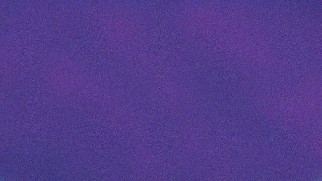 Deep purple digital noise grain abstract background with blue and magenta speckled static texture
