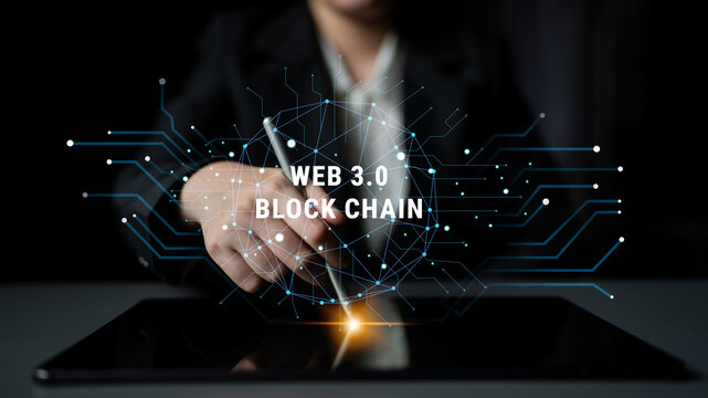 Web 3.0 and Blockchain technology as the foundation for a decentralized web. A concept of a distributed ledger system for the future internet. Motif