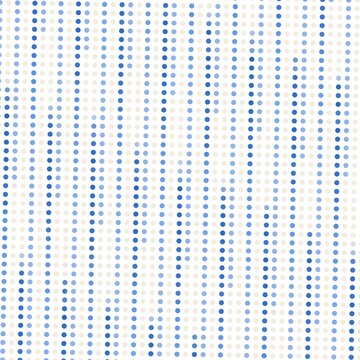 Soft Blue Halftone Dots Seamless Pattern &mdash; Gradient Polka Dot Shades on Cream. Perfect for modern branding, stationery, tech-themed designs, boys&rsquo; nursery, apparel, packaging, web backgrounds. 