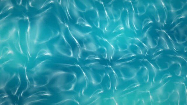 Boucle sans couture : texture d'eau de piscine turquoise