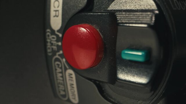 Camera professional cinema MiniDV video camcorder close up broadcast film equipment device