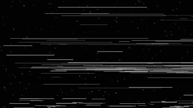 glitch static noise vhs distortion screen overlay texture on black background for retro analog video effects