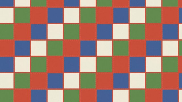 Bucle sin costuras: fondo de patr&oacute;n de patchwork acolchado granja