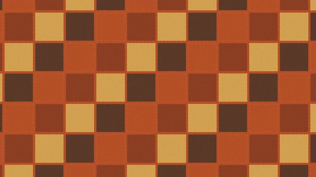Ilustraci&oacute;n de bloque de colcha cosecha de oto&ntilde;o en bucle sin costuras