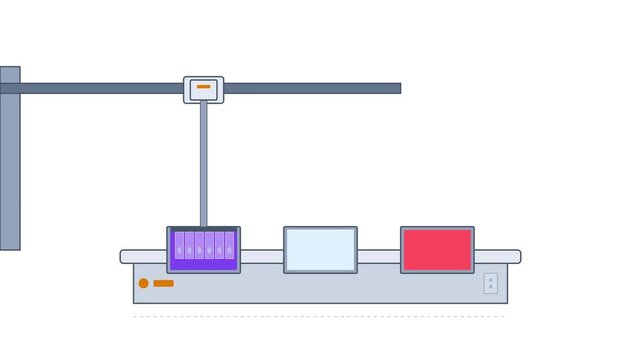 Automated Medical Histology Slide Stainer Linear Bath Station for Pathology Diagnostics