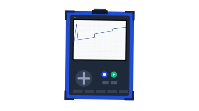 Professional Fiber Optic Otdr Field Tester with Active Trace Curve and Splice Event for Telecommunications Maintenance