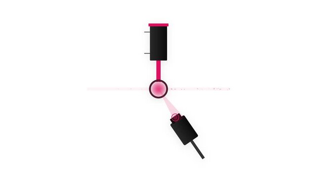 Automated Scintillator Screen Beam Profile Monitor in Matte Black and Ruby